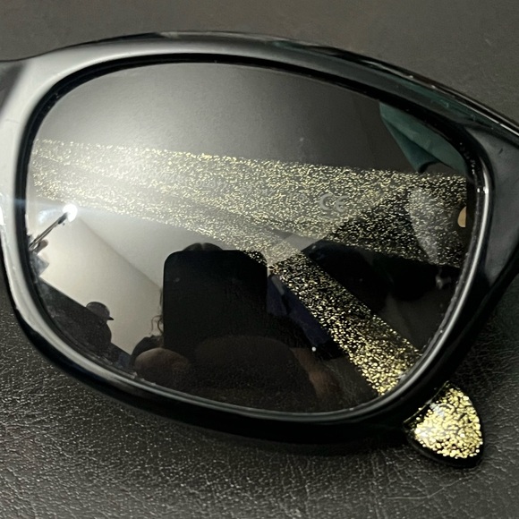 Kate spade black and gold sunglasses - Picture 6 of 7